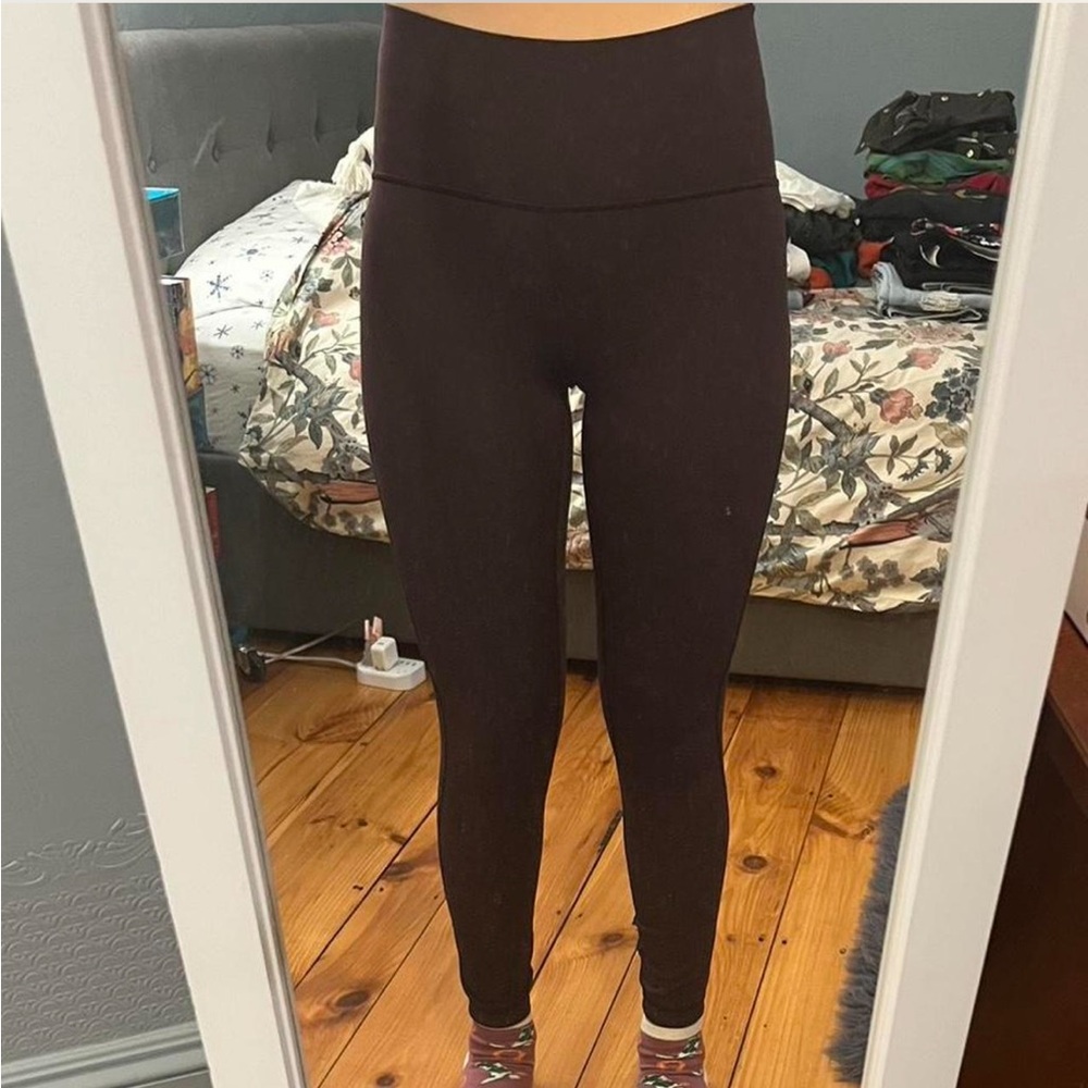 Lululemon Burgundy Leggings